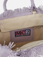 Borsa Colette in canvas di cotone lilla