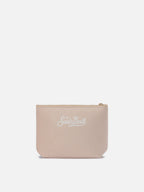 Pochette Aline effetto lana con stampa Courmayeur | COURMAYEUR SPECIAL EDITION