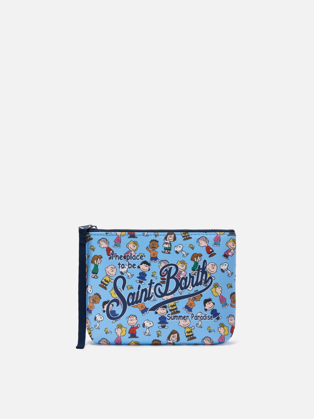 Pochette Aline in scuba con stampa Snoopy and Friends | Special Edition