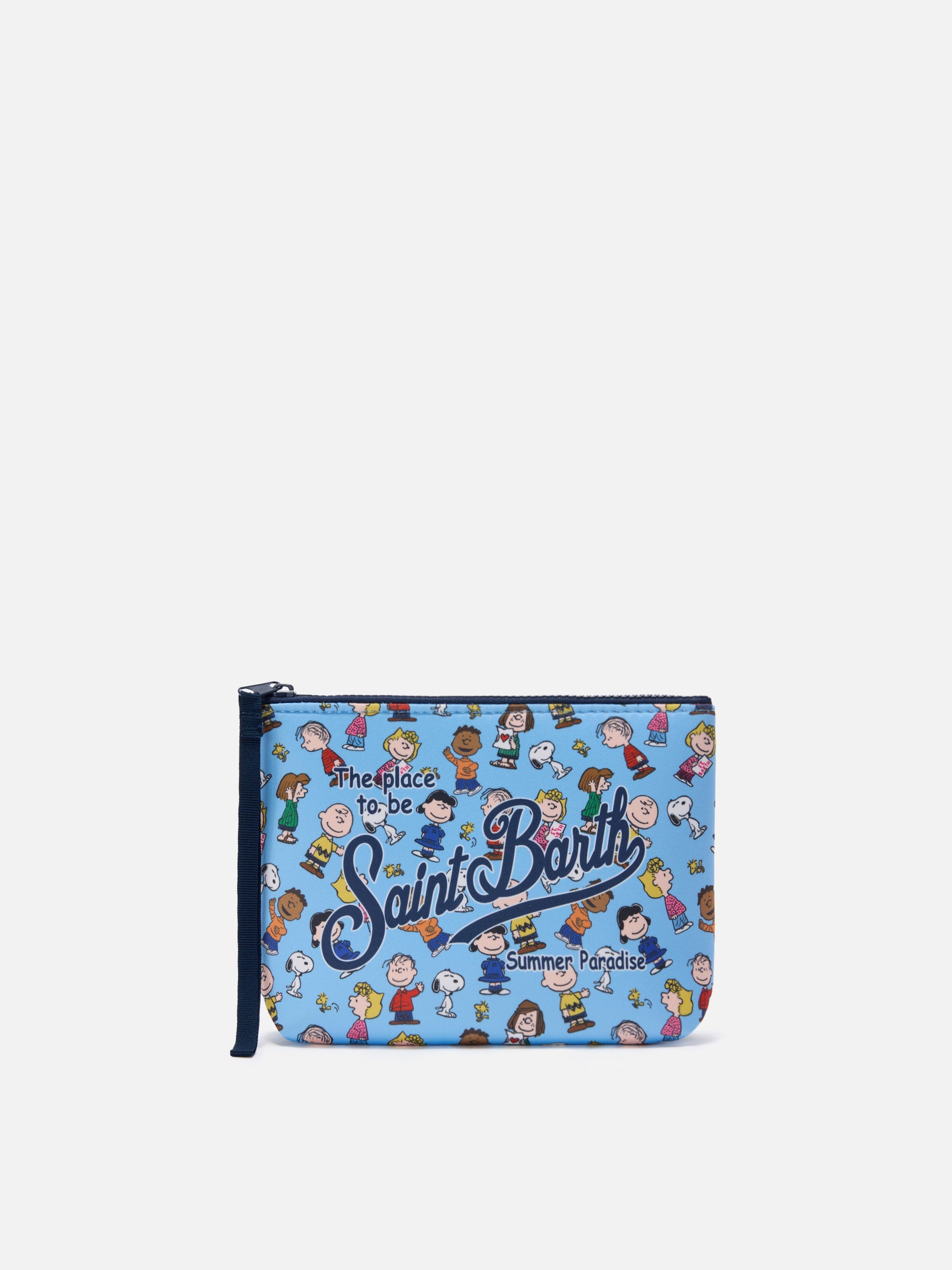 Pochette Aline in scuba con stampa Snoopy and Friends | Special Edition