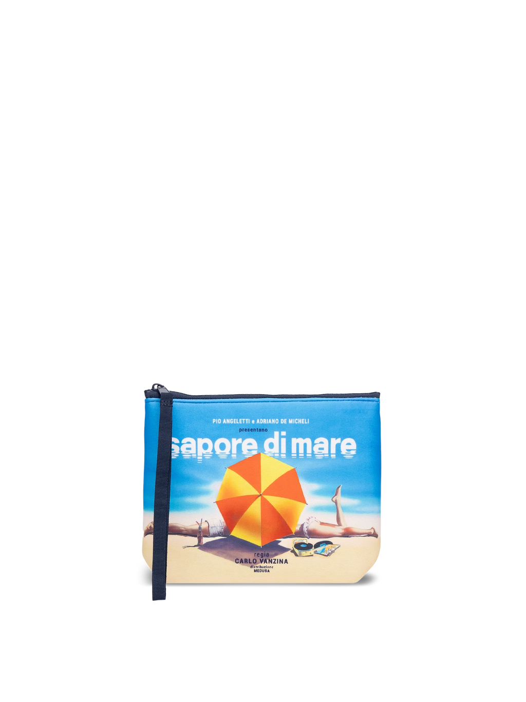Pochette Aline in scuba con stampa film Sapore di Mare | SAPORE DI MARE SPECIAL EDITION