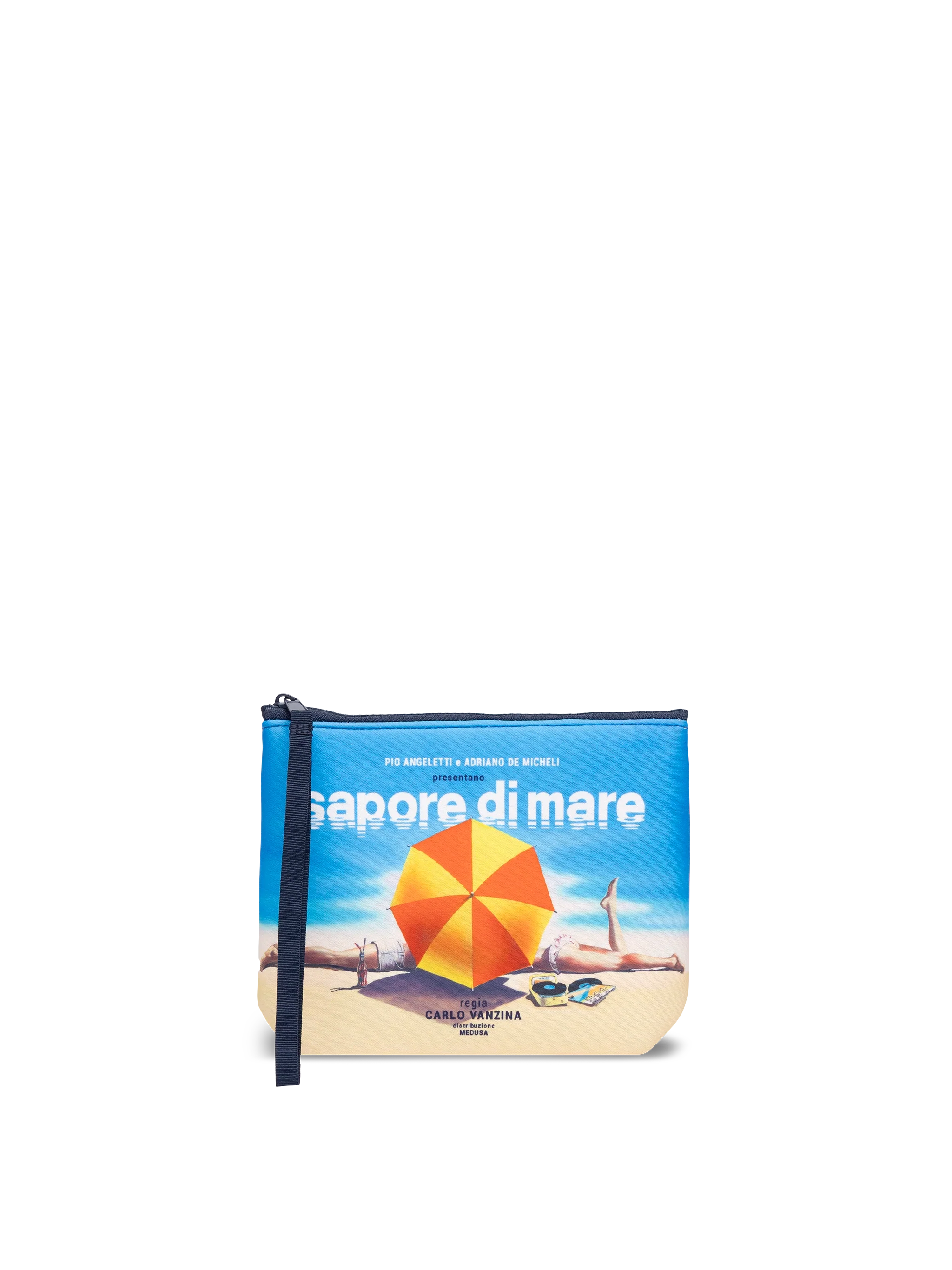 Pochette Aline in scuba con stampa film Sapore di Mare | SAPORE DI MARE SPECIAL EDITION