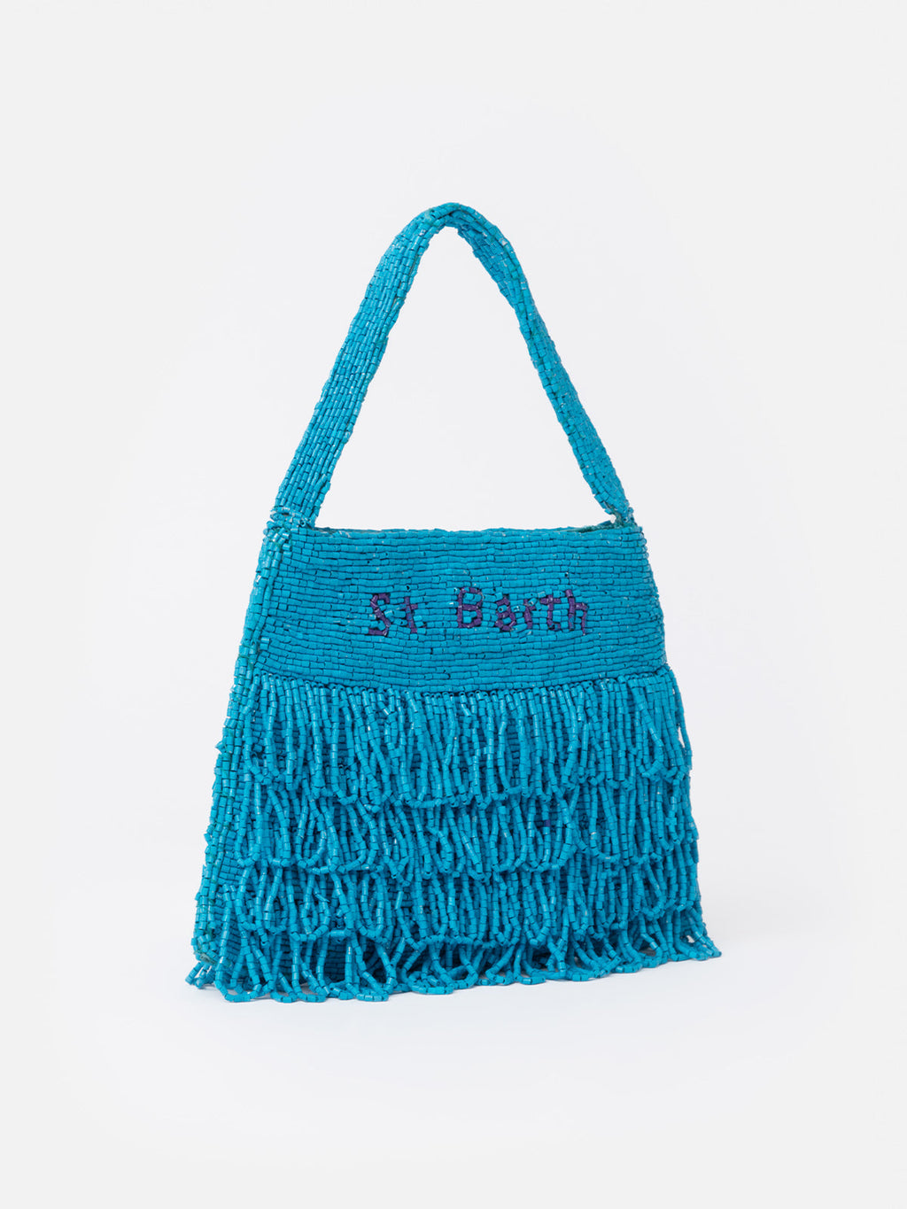 Mini Bag Pearl con perline turchesi