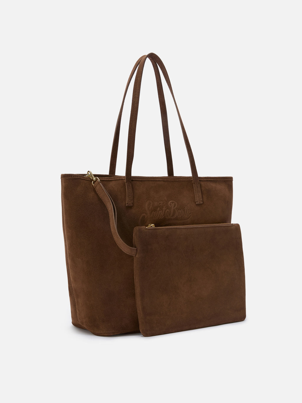 Borsa City regular in camoscio marrone