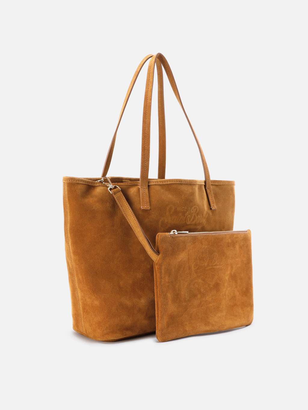 Borsa City regular in camoscio cammello