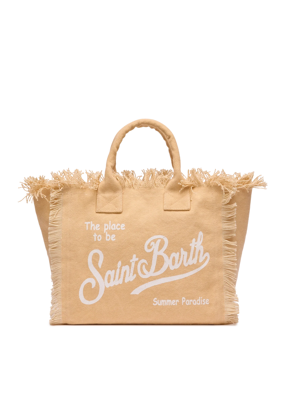 Borsa Colette in canvas di cotone beige