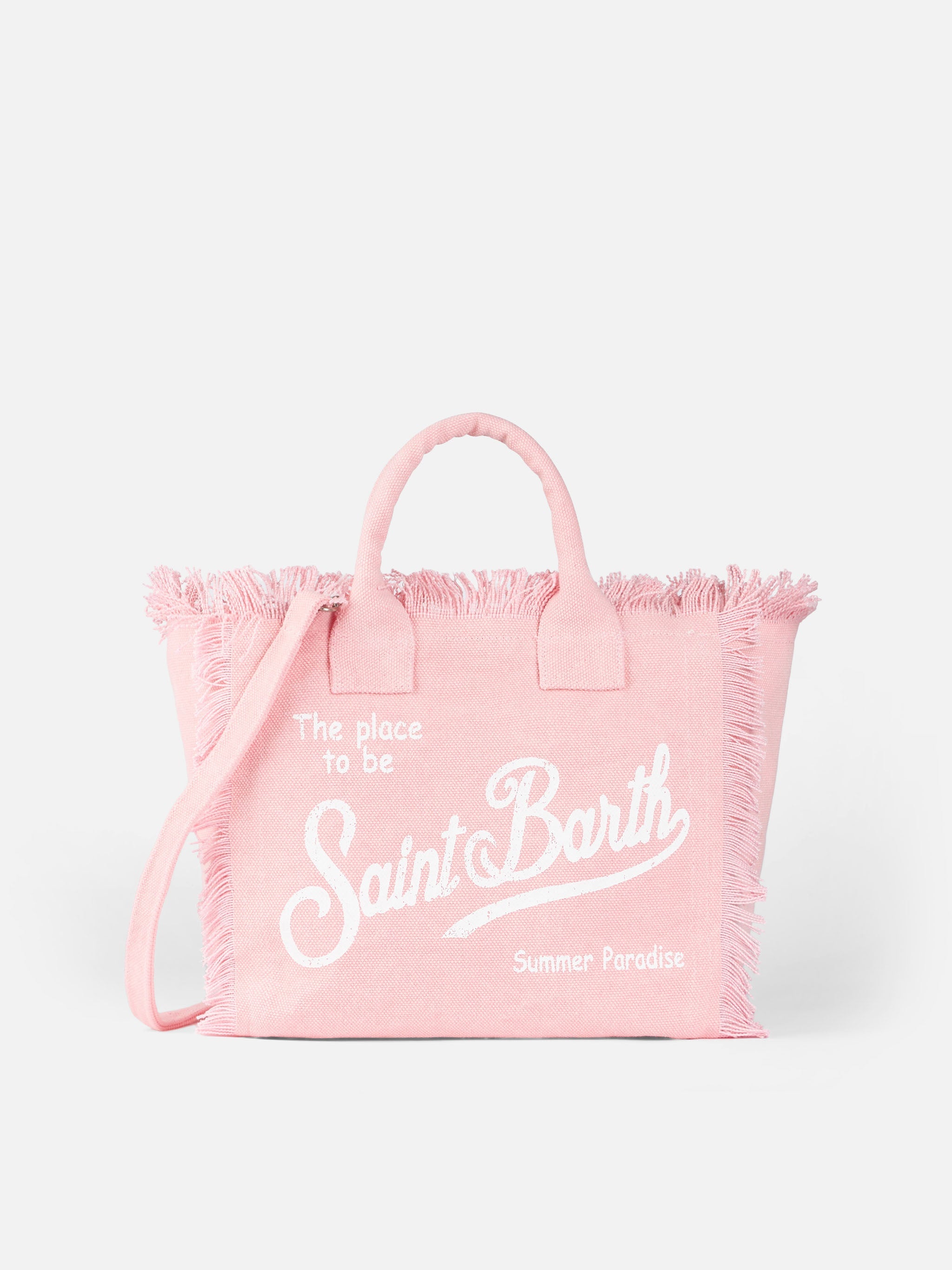 Borsa Colette in canvas di cotone rosa