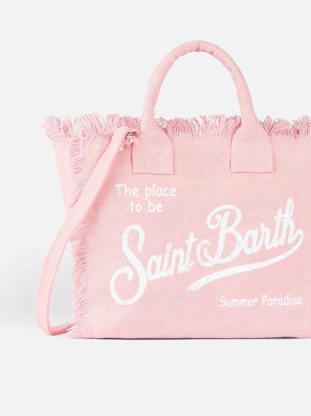 Borsa Colette in canvas di cotone rosa