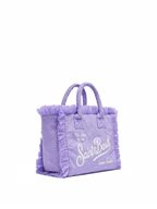 Borsa Colette in spugna lilla con stelle in rilievo