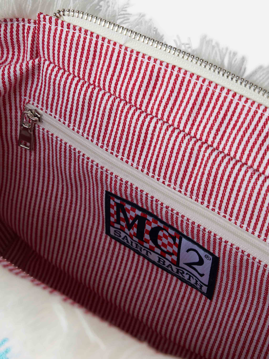 Borsa Colette Sponge patch multicolore in tessuto effetto spugna