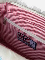 Borsa Colette Sponge patch multicolore in tessuto effetto spugna