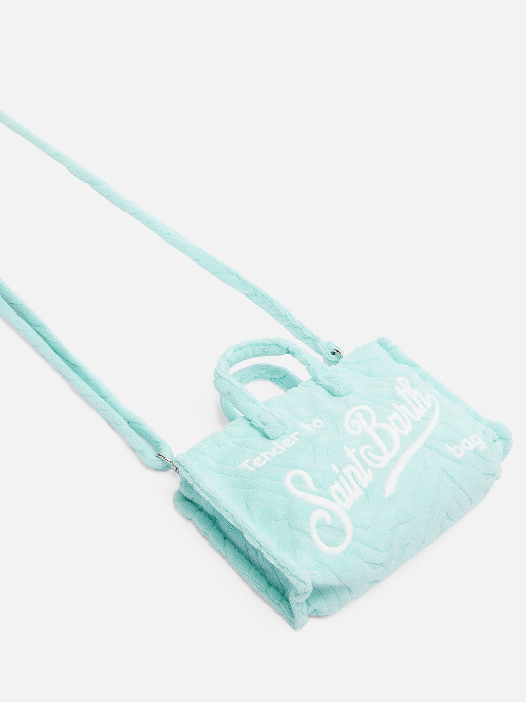 Phone Bag in spugna goffrata zebrata