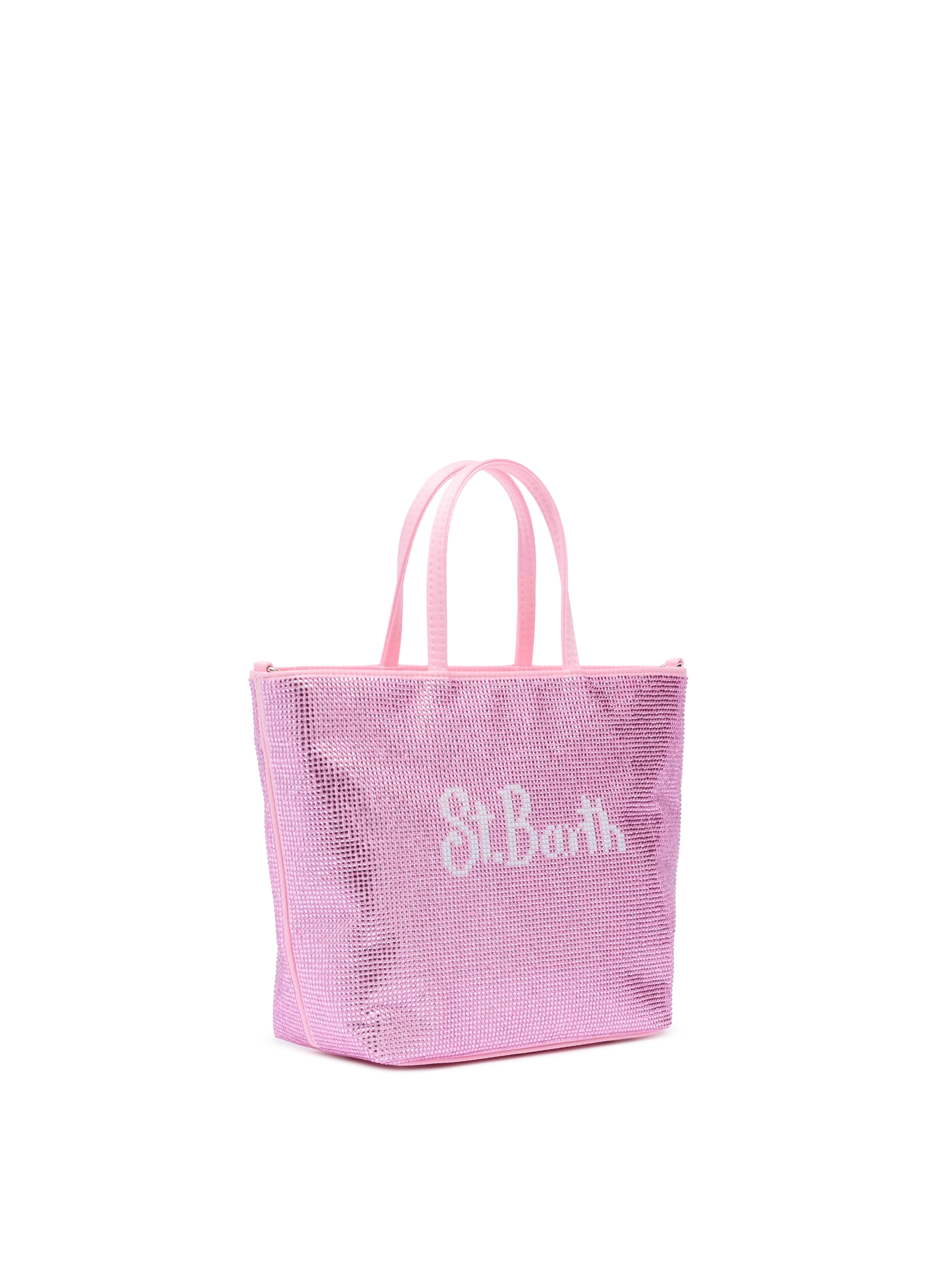 Strass Mini Bag con strass rosa