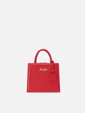 Borsa Shop Bag Mini pelle rossa