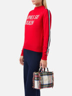 Borsa Vanity Mini Wool tartan