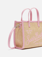Borsa Vivian Mini Straw beige effetto paglia