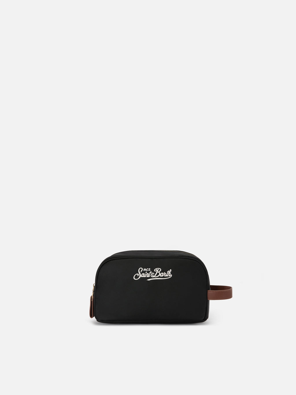 Beauty Bag Westwood in nylon nero tinta unita